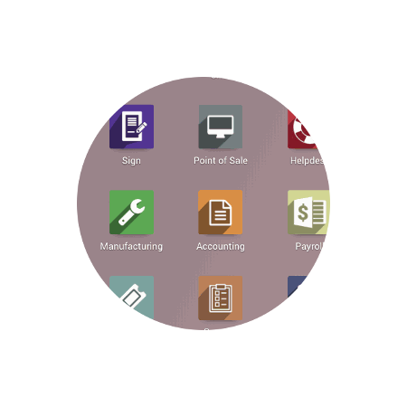 Odoo • Immagine e testo